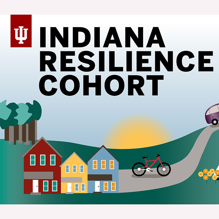 Graphic reading Indiana Resilience Cohort