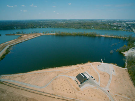 Citizens Reservoir in Fishers, Indiana Provides an Additional 3.2 Billion Gallons of Water Storage for Central Indiana