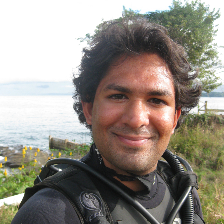 Decorative - a headshot of Ranjan